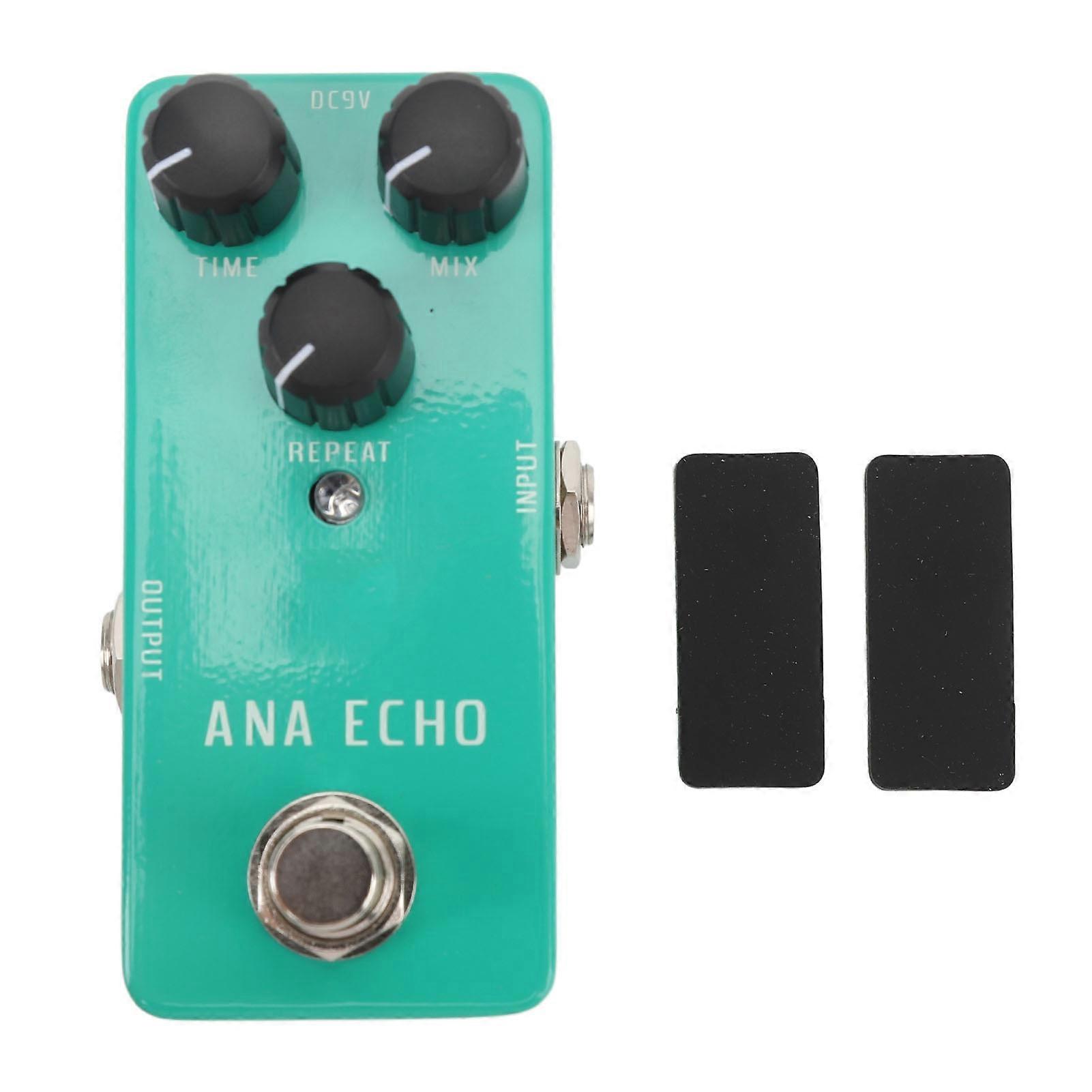 Analog Delay Pedal Warm Tape Like Echo Sound True Bypass Electric Guitar Effects Pedal DC9V