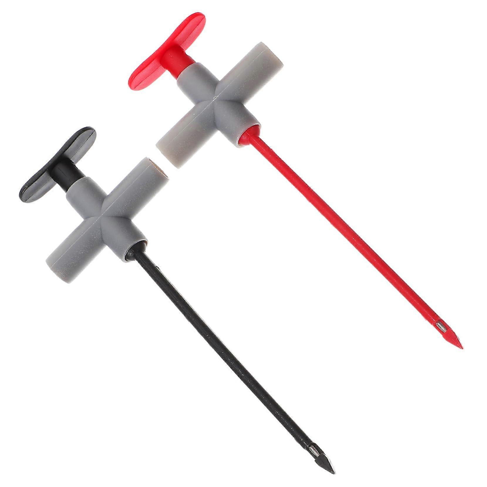 test probe, slim wire test probes, multimeter test lead pins, nickelplated copper