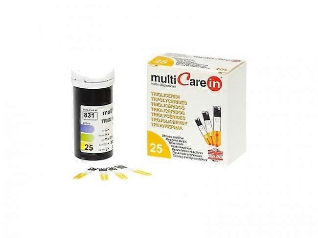New Multicare Triglyceride Strips 25 pcs.