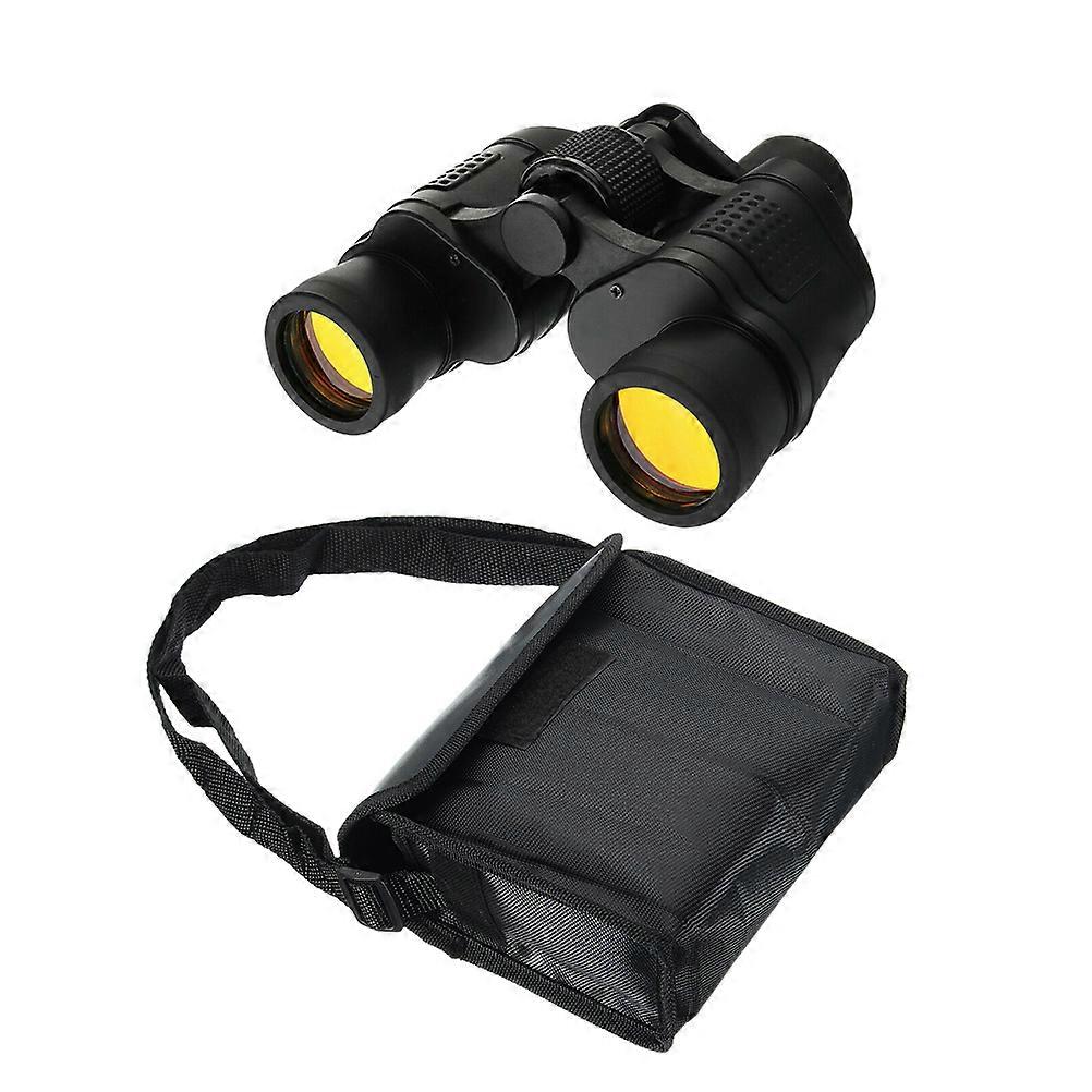 Portable Pancratic Telescope Black ABS Great for Outdoor Use with Adjustable Focal Length 60x60