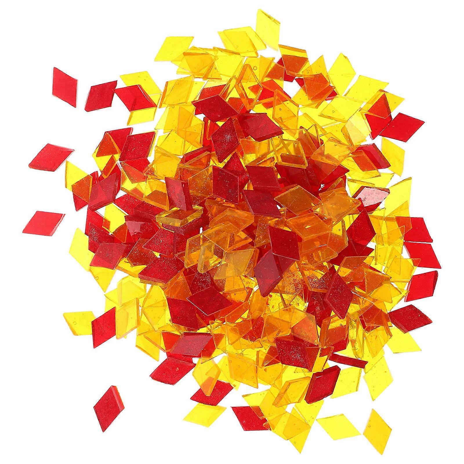 1 Bag of Glass Mosaic Tiles for Art Crafts Decorative Small Mosaic Tiles DIY Mosaic Tiles Crafts