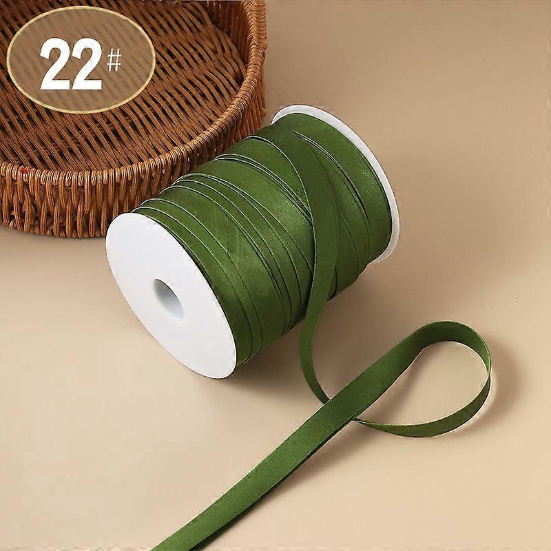 Satin Bias Tape 2.5cm Double Fold Bias Tape For Sewing Polyester Quilt Binding Ribbon Piping Trim Fabric Ribbon For Hemming Seaming