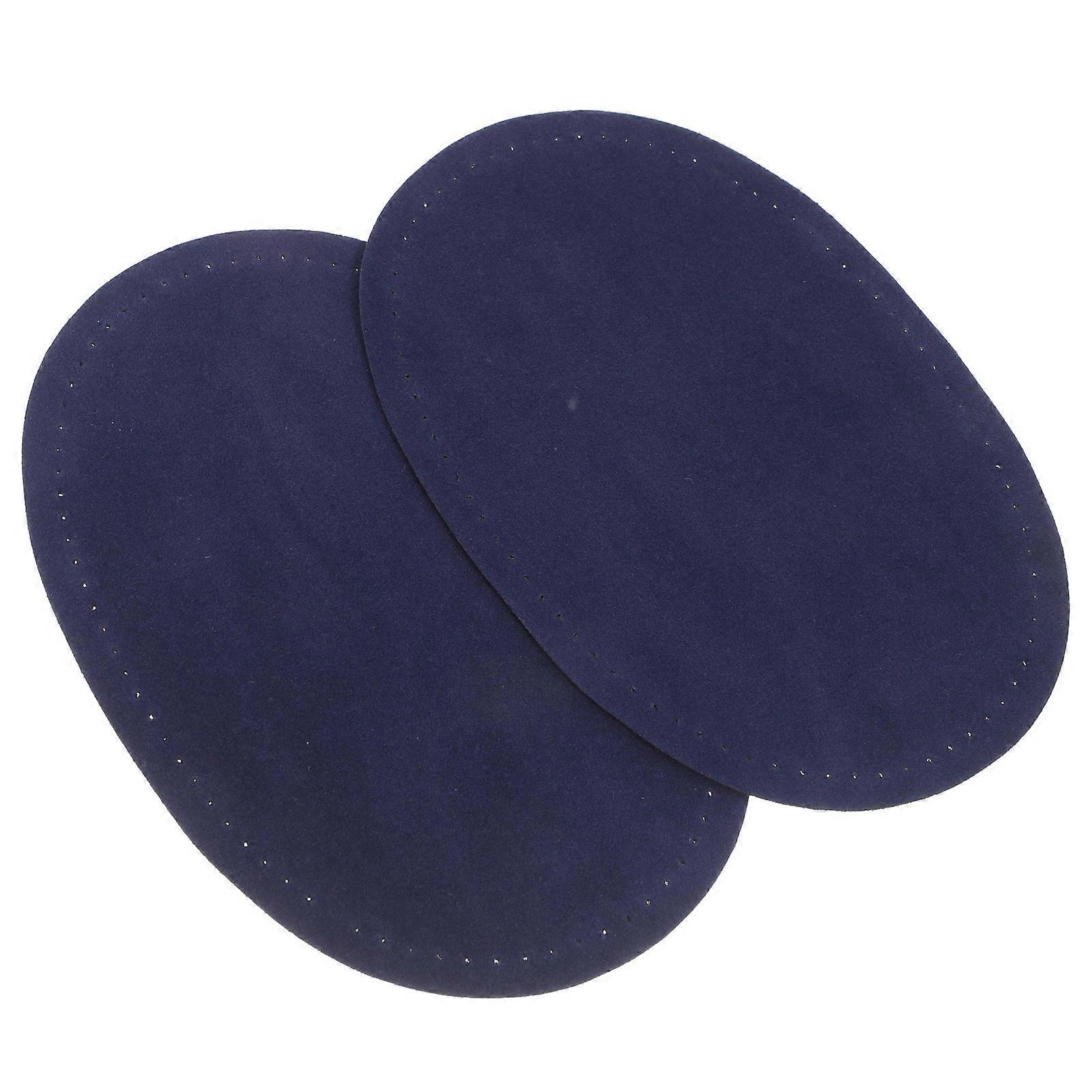 Sew On Appliques Clothes Embroidered Patches for DIY Use Grey Lint Material Soft Comfortable 1 Pair