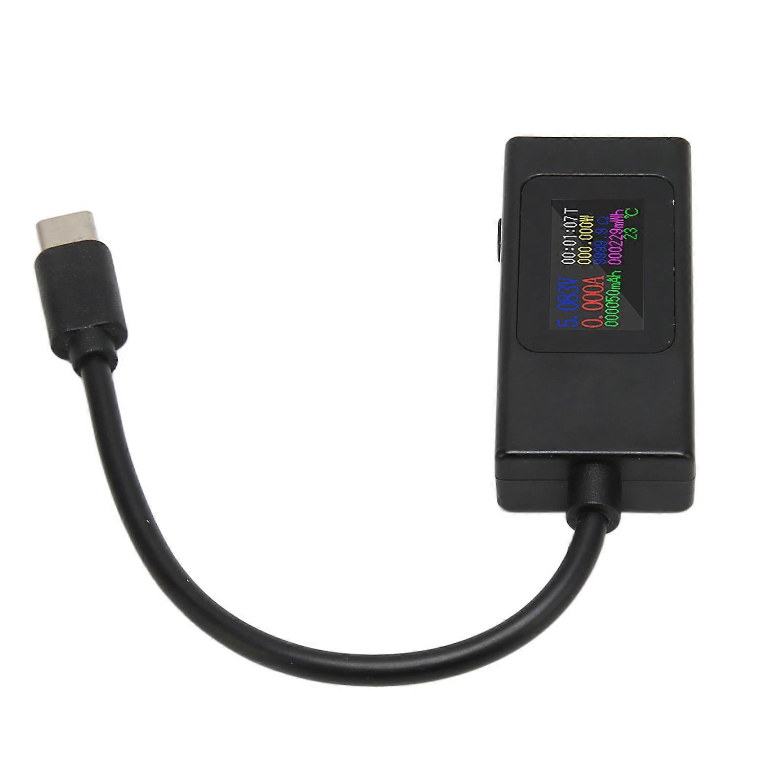 USB Tester Professional Current Voltage Power Time Accurate Measurement Bidirectional USB C Meter 4‑30V 0‑6.5A 