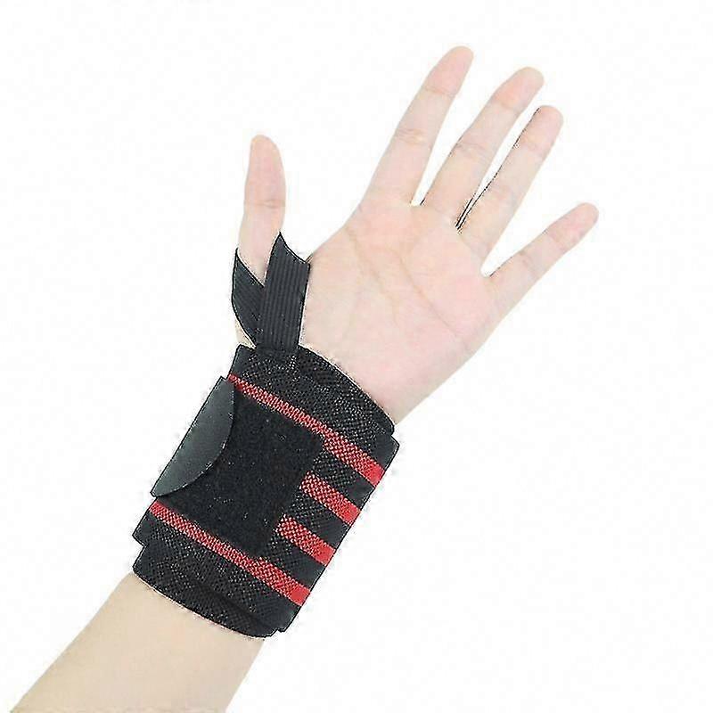 2 stk 18 tommers vektløfting håndledd wraps for menn og kvinner - gym håndleddsstropper for vektløfting