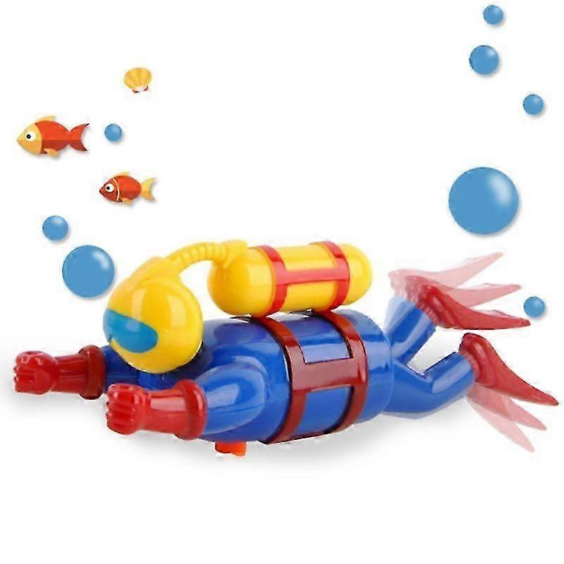 Simulation Diver Clockwork Toy Children Swimming Bath Toy Clockwork Toy