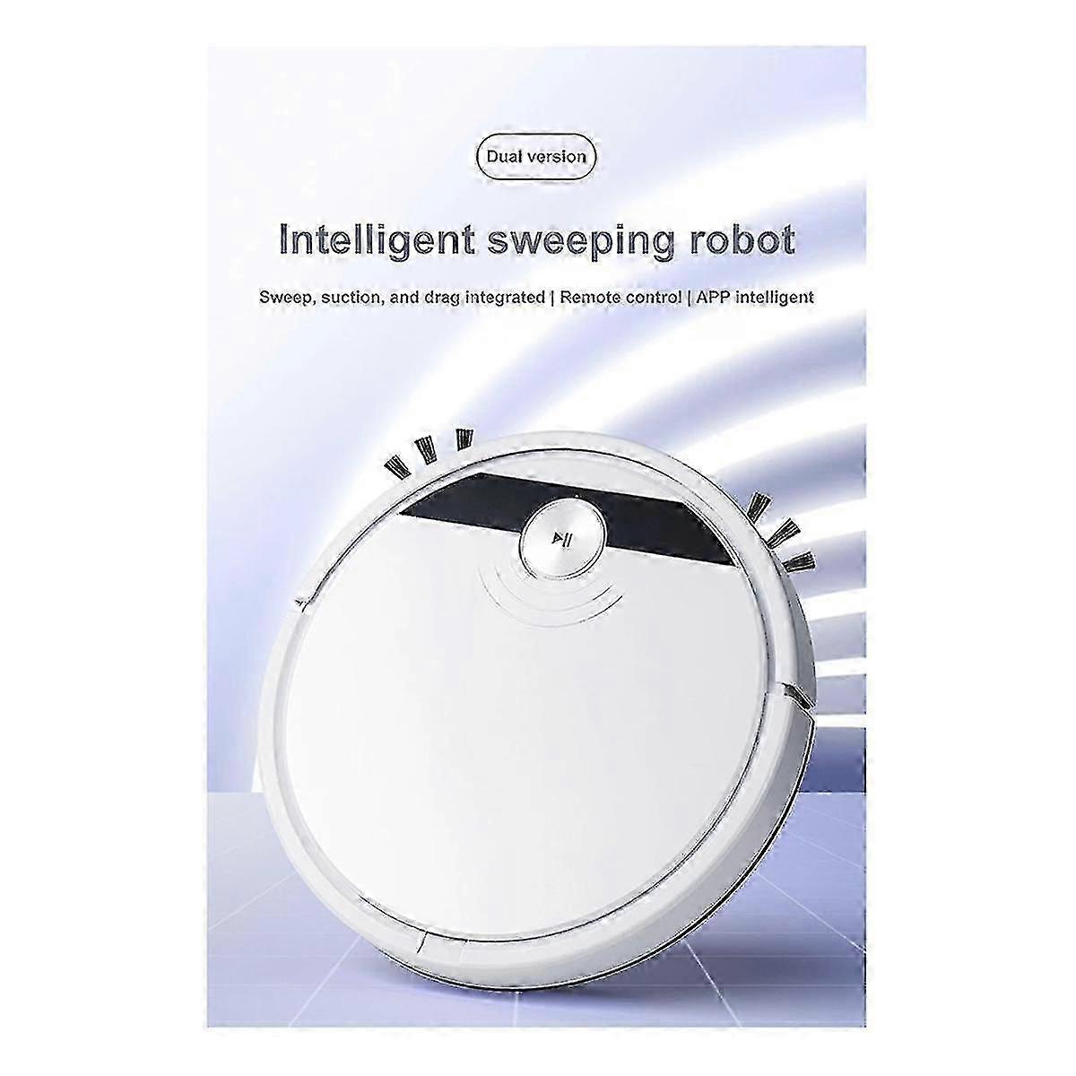 5-In-1 RS800 with Remote Control Super Quiet Smart Robot Vacuum Cleaner Wet&Dry Mopping Floor Home