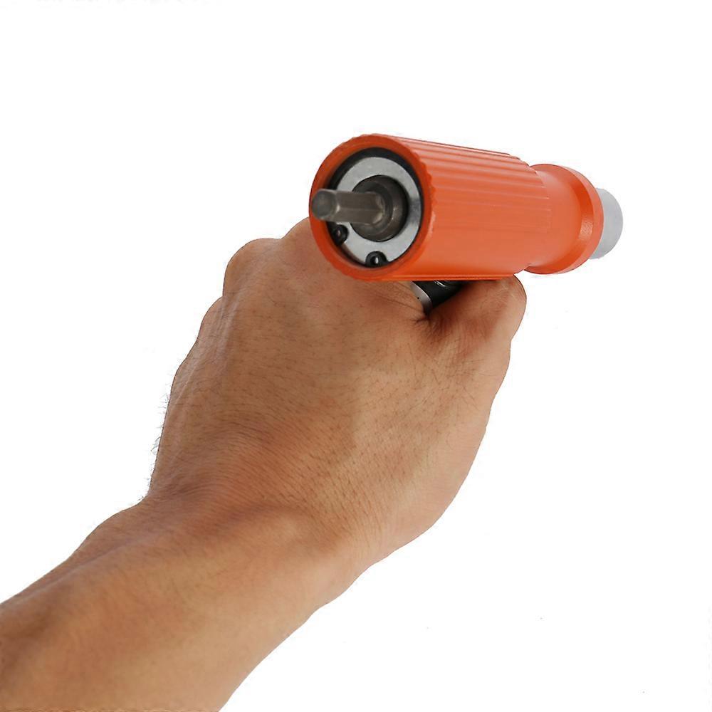 Electric Rivet Machine Tool Cordless Riveting Drill Adapter Riveter Insert Nut Tools Suitable for 3.2-4.8mm Rivets Interface