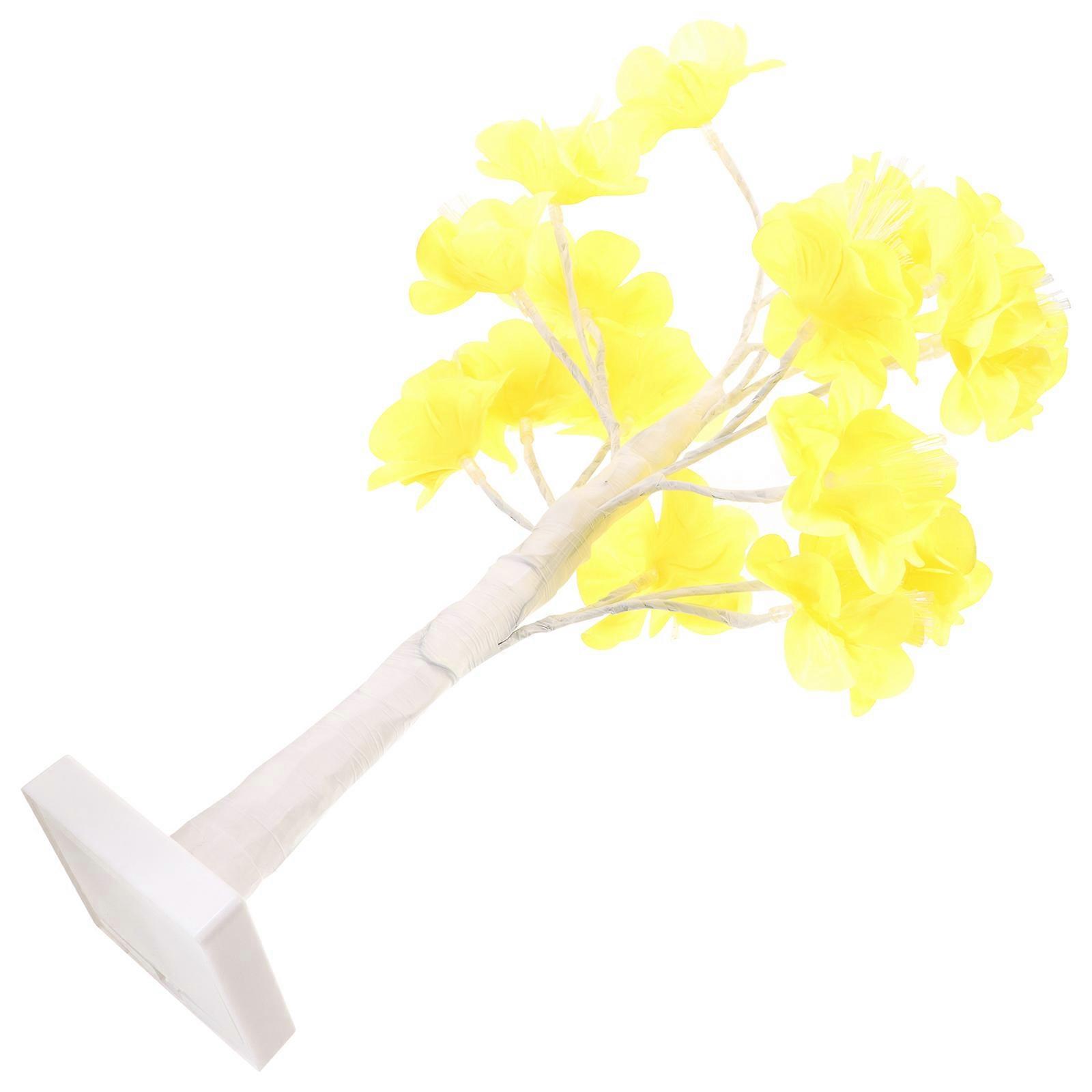 Indoor Decorative Tree Lamp For Home Decoration Featuring Camellia Tree Shape And Unique Warm Light 1Pack