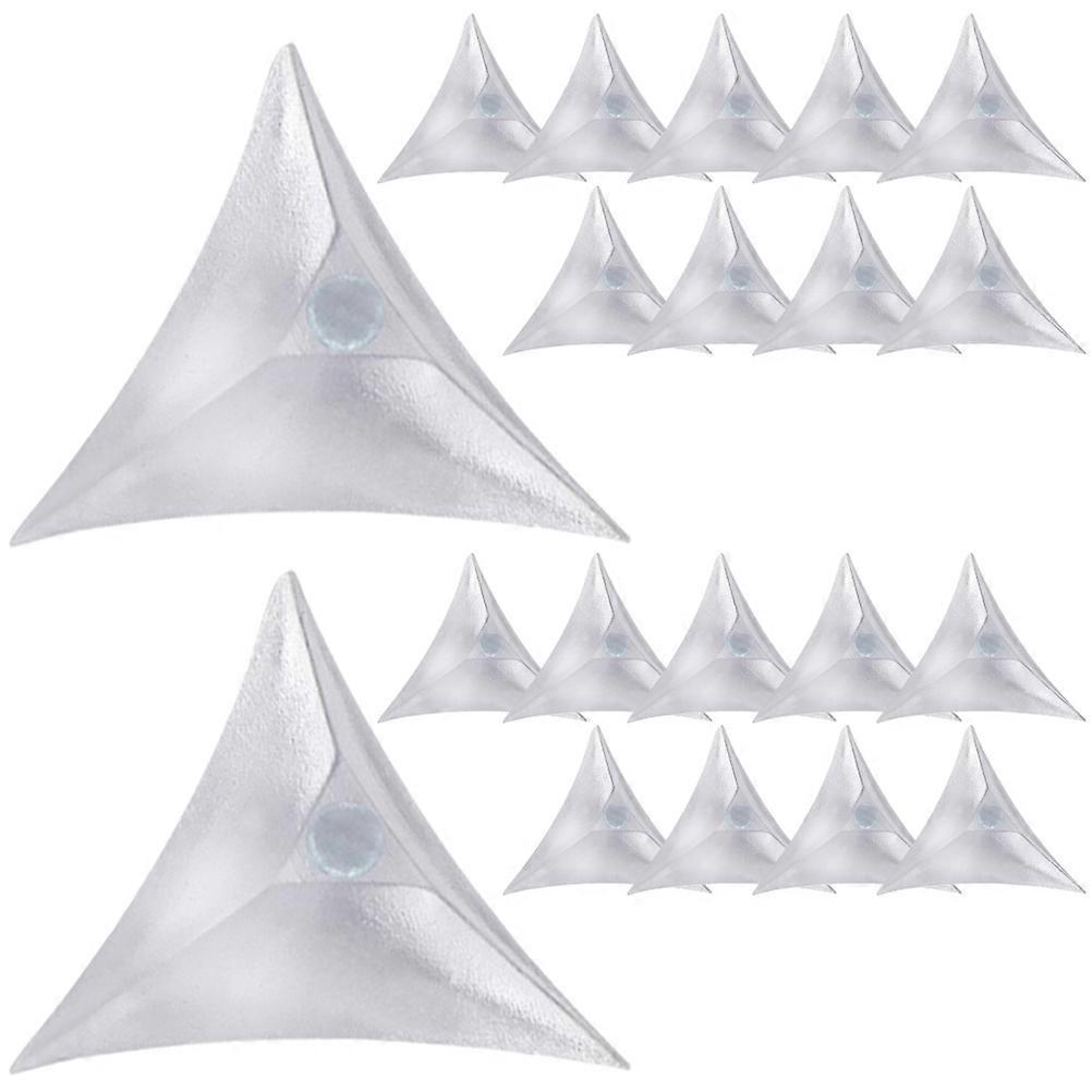 250pcs Clear Triangle Corner Protectors for Furniture Cabinet Drawer
