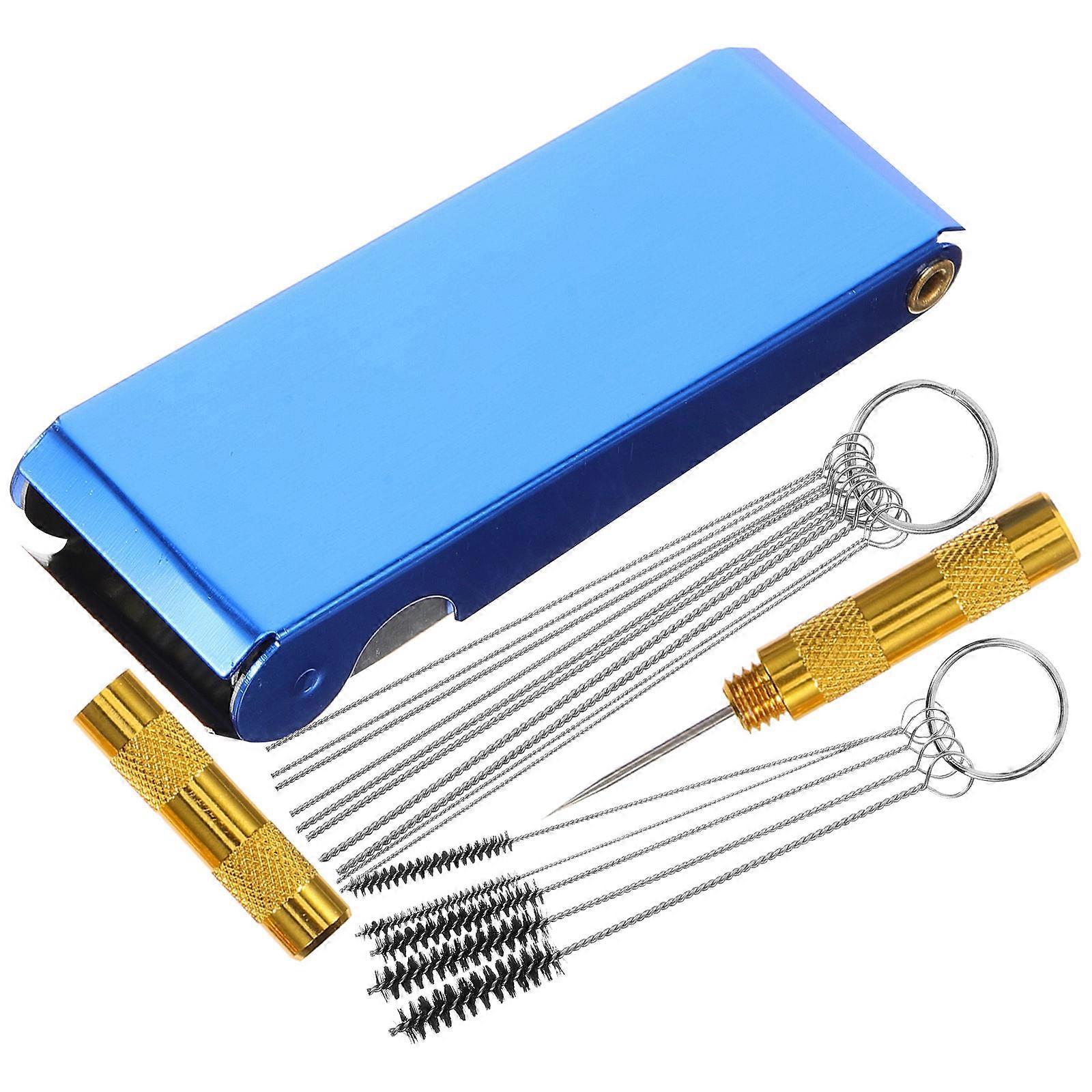 Carburetor Cleaner Tool Kit with Stainless Steel Wires for Engine Motor Cleaning Needs Assorted Color