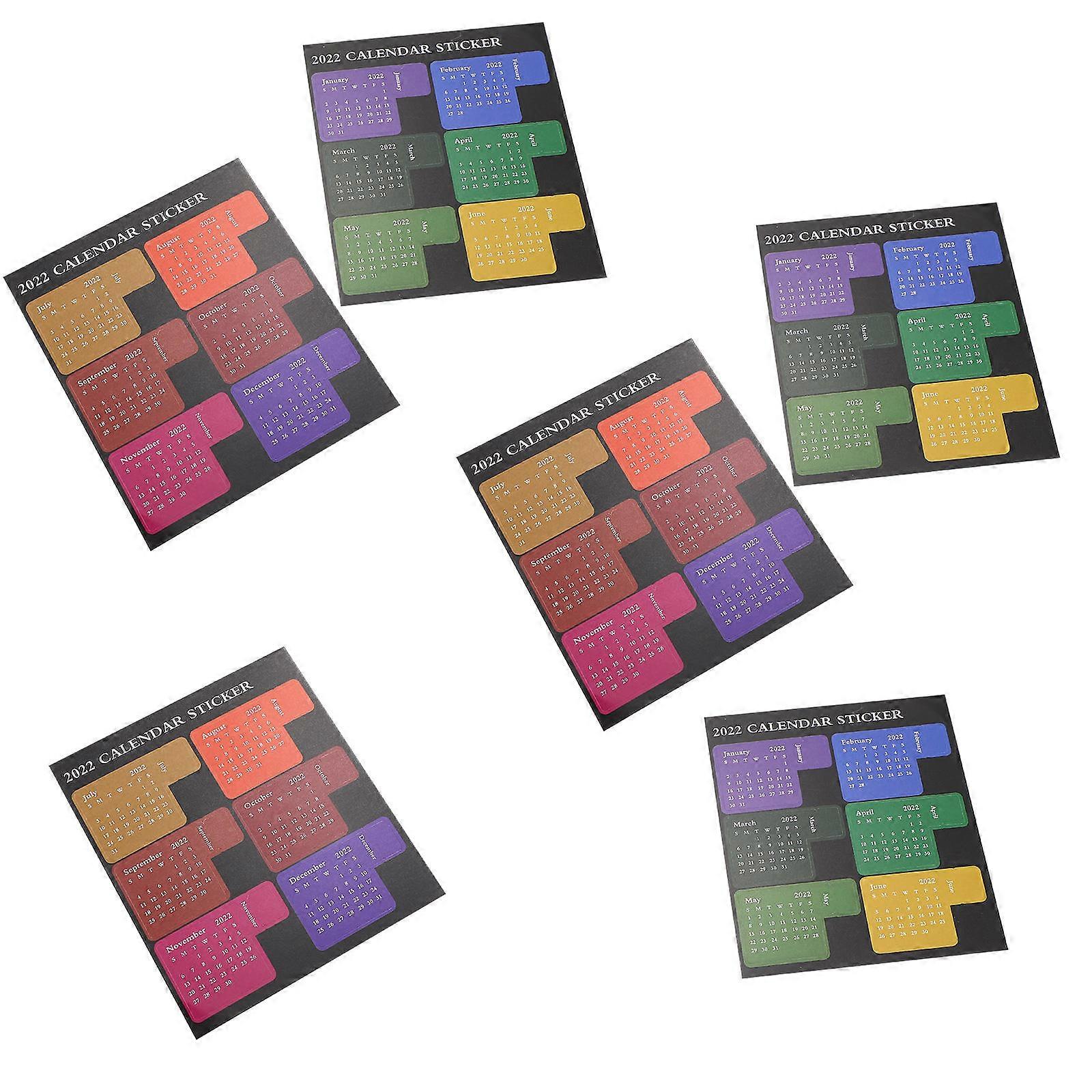 Page Markers Tabs 6 Sheets Assorted Color Optimized For Study Work Home Use Lightweight Design