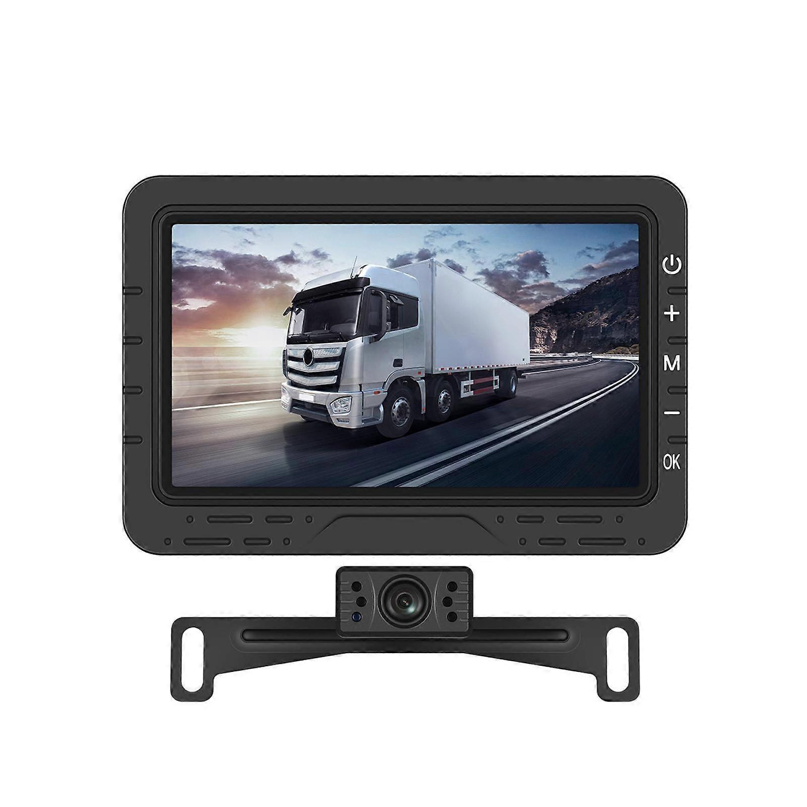 Autodisplay mit langem Kennzeichenhalter Nordamerika
