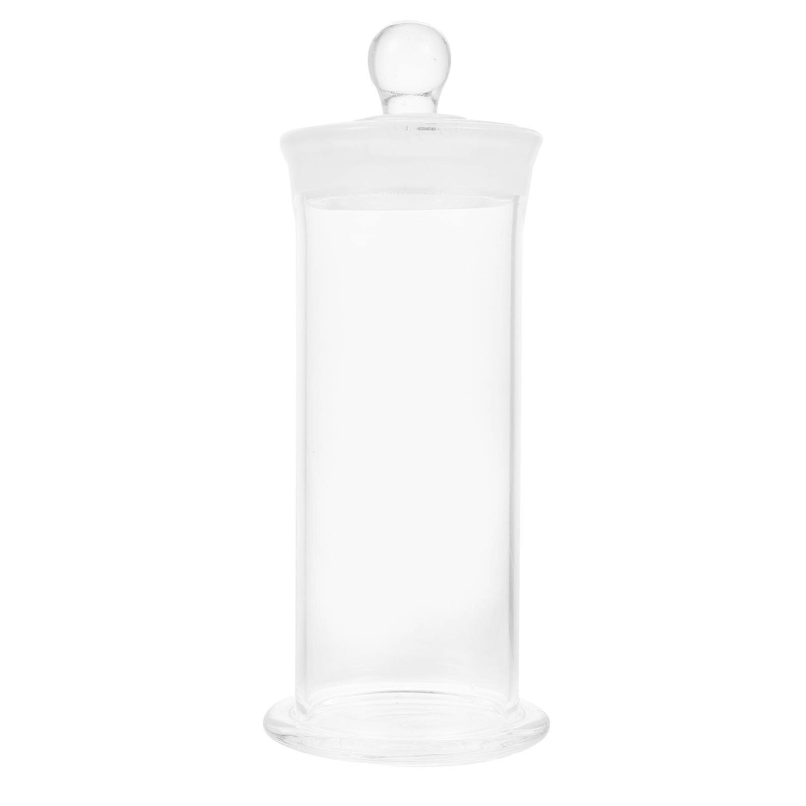 Lab Vials 1Pack Specimen Bottle For Laboratory Use Transparent Heat-Resistant Glass Storage