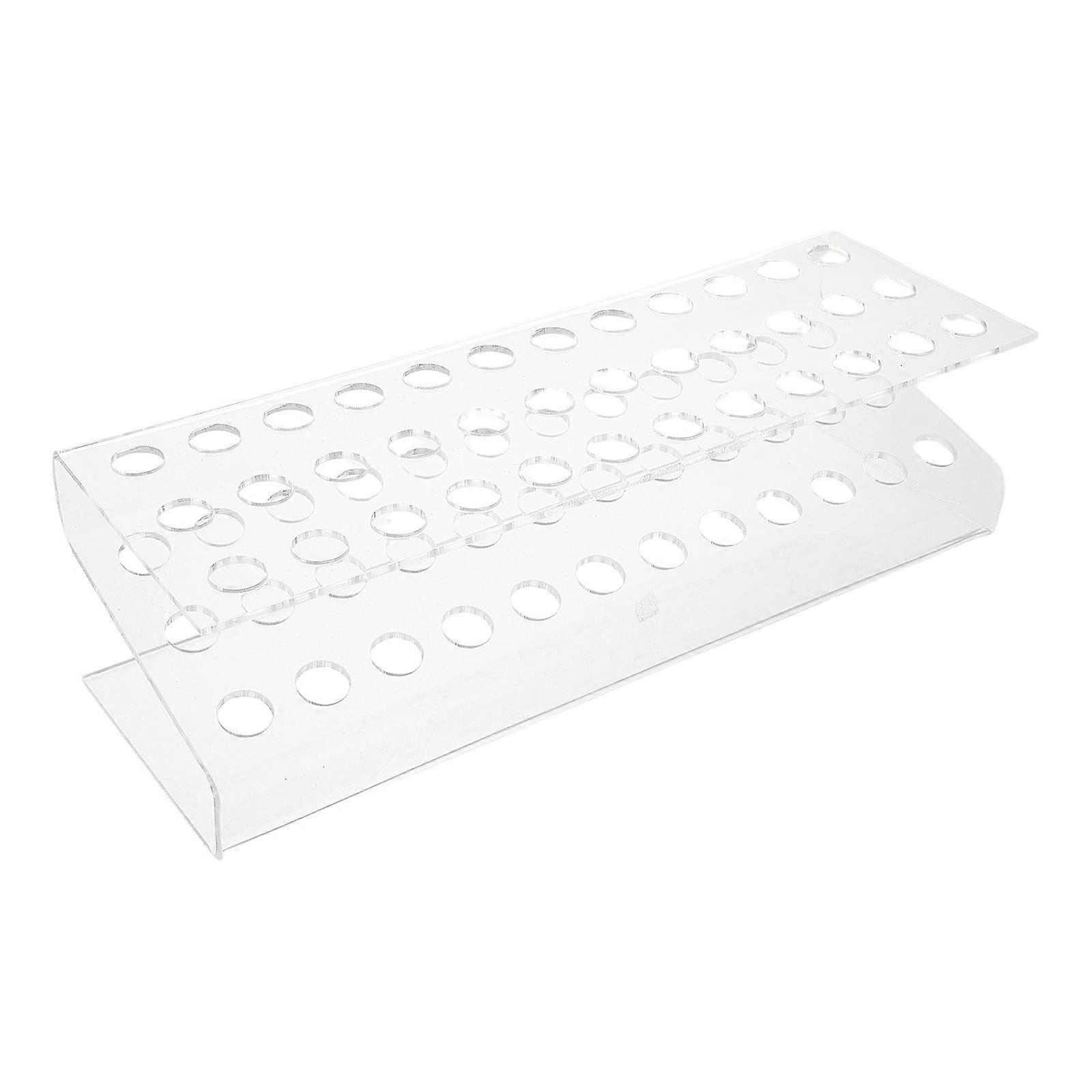 Clear Acrylic Pen Holder Stand with Multi Use Pencil Display Rack for Makeup Brushes, Art Supplies & Craft Organizing – Versatile Desktop Organizer