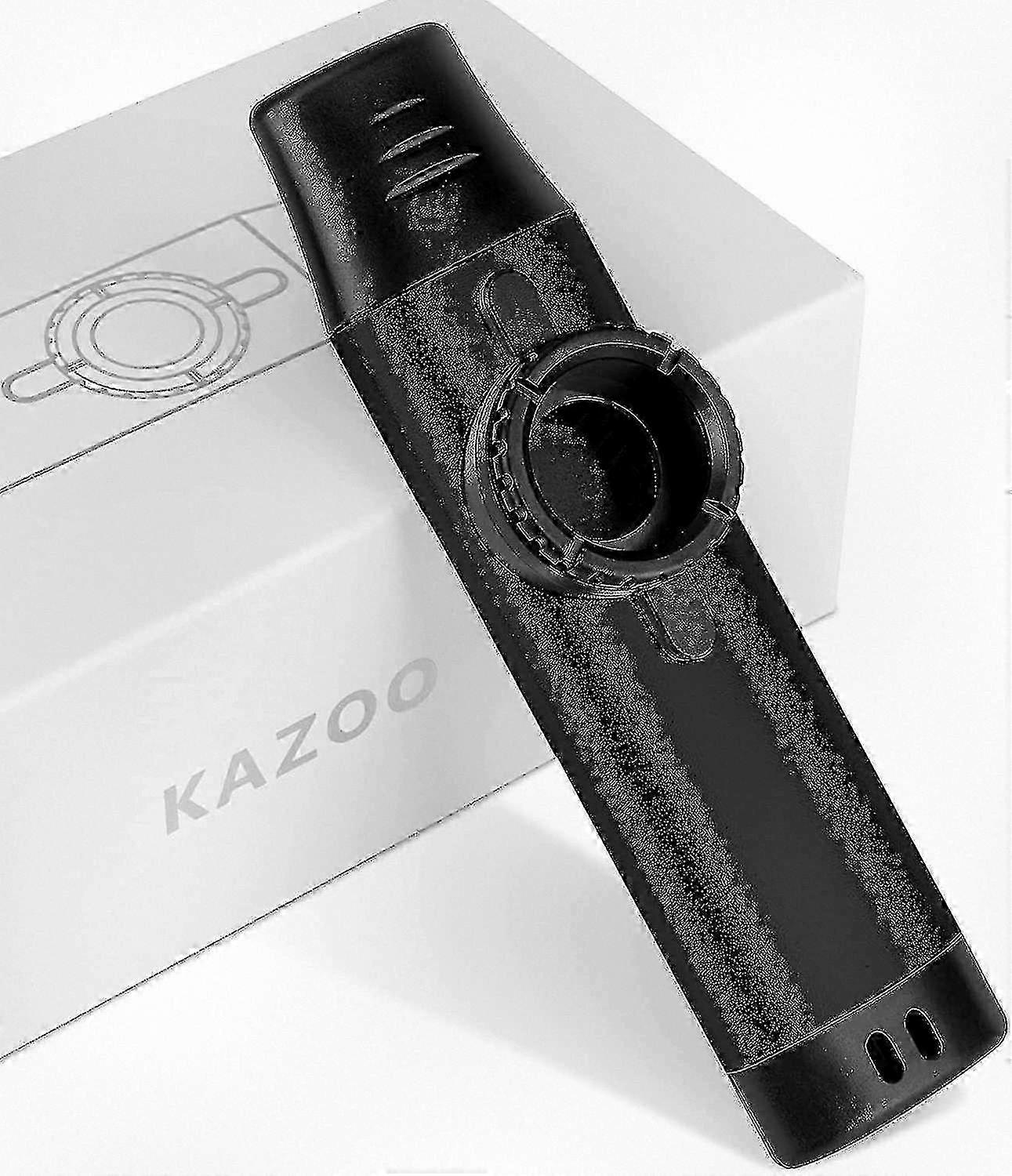 2025 Metal Kazoo with Adjustable Tone and 5 Extra Membranes, Compatible with Various Brands for Enhanced Sound Quality
