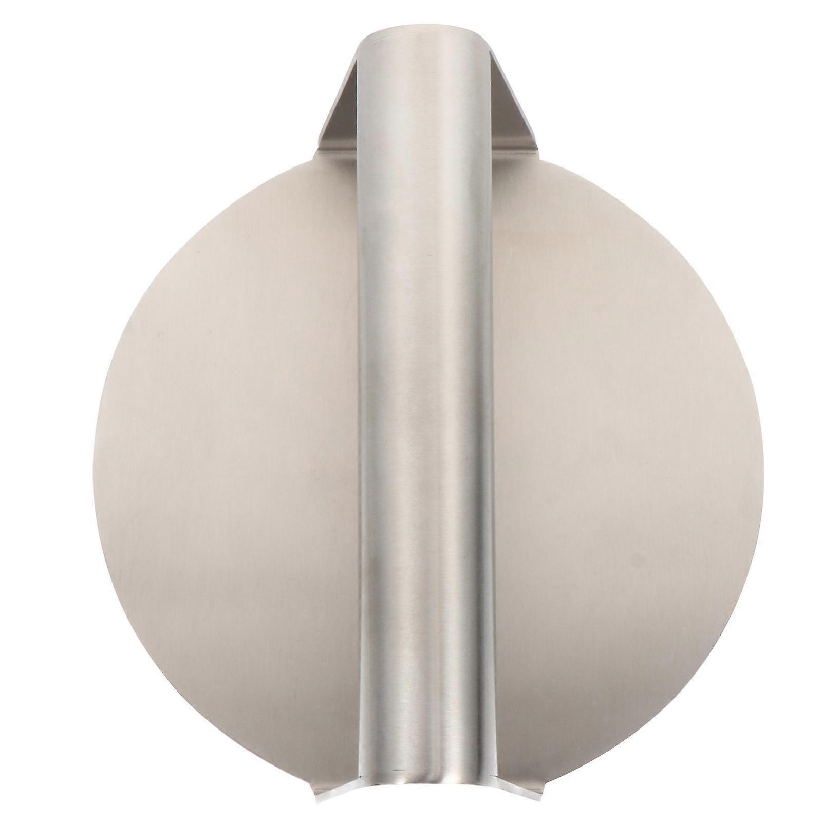 Kitchen Gadget Cake Pressing Tool In Silver For Cooking And Baking Meat Pie Making 1Pc