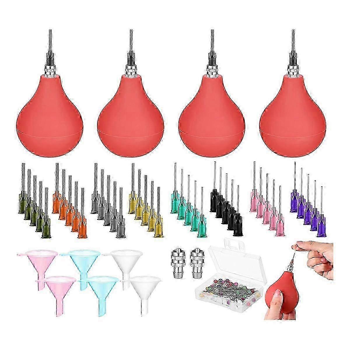 Pottery Tool Supplies Ceramic Sliding Drag Bottle for Clay Glaze Squeeze Bottle with Filler Funnel
