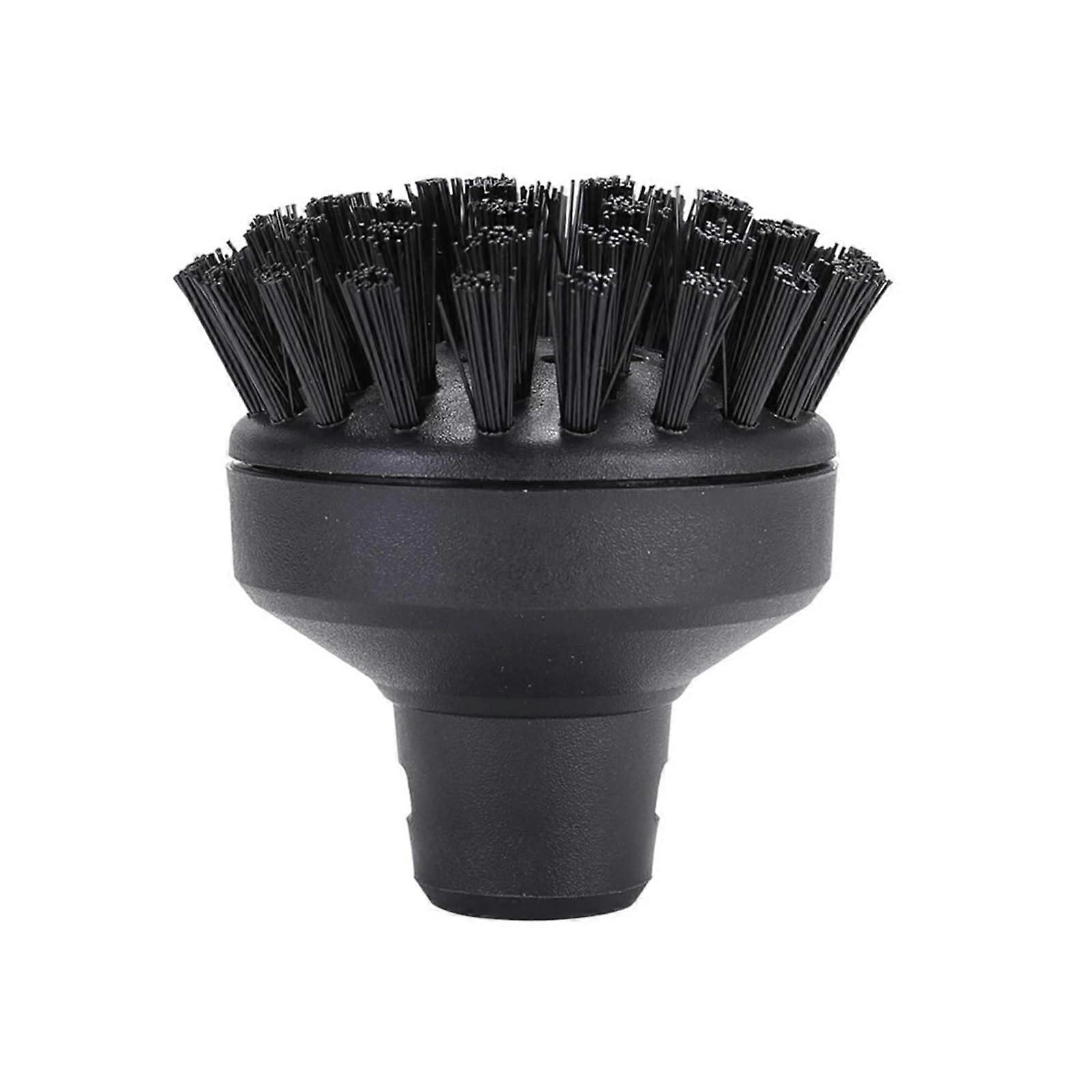 Replacement Big Nylon Bristle Clean Brush for Karcher Easyfix SC 1-7 Series Steam Cleaner Accessories Round Nozzle 1 Pc
