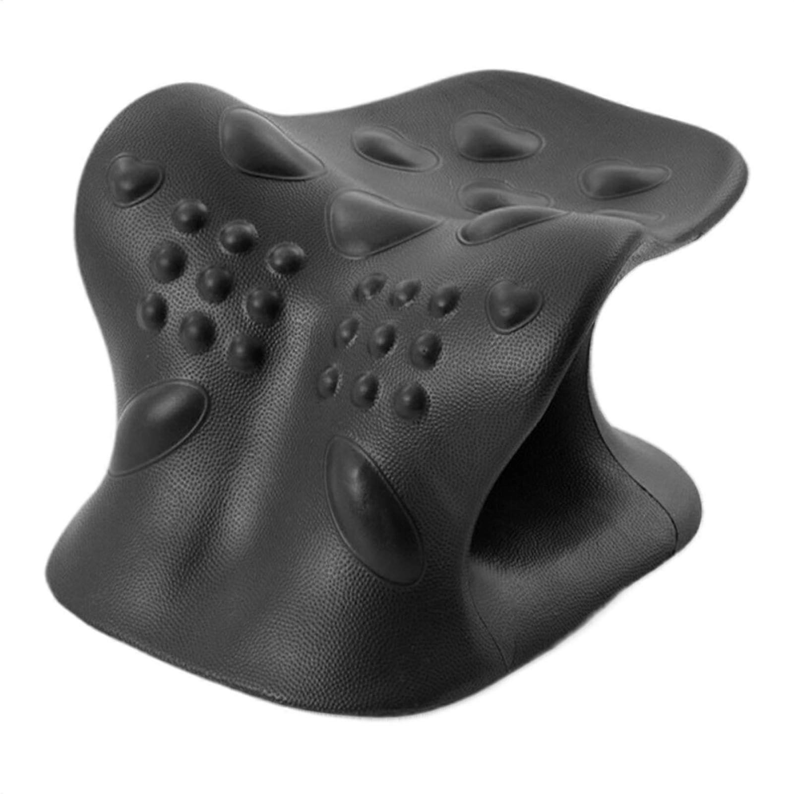 Cervical Traction Device, Massager Stretcher for Cervical Spine, Alignment Pillow