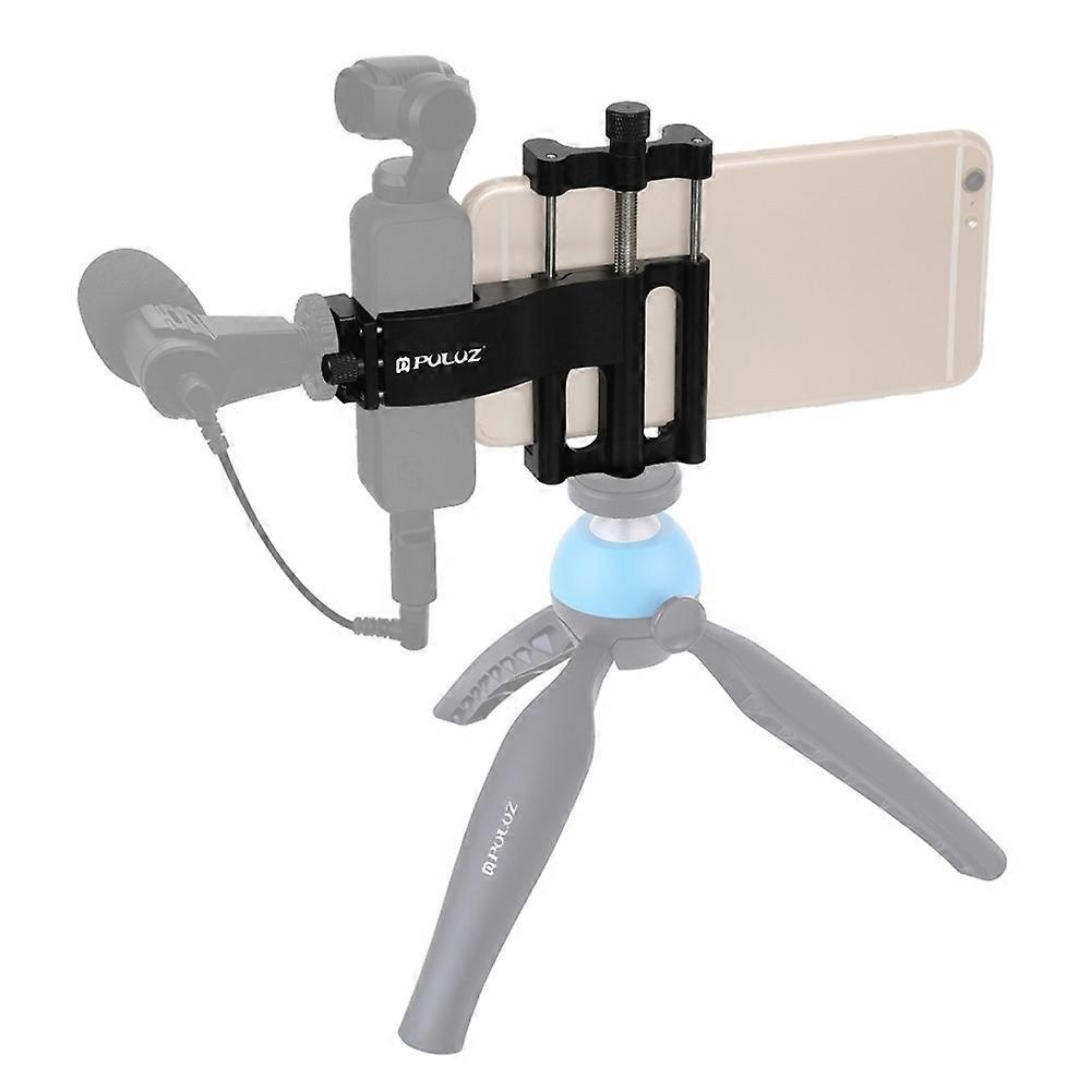 PULUZ PU333 Compatible For DJI Osmo Pocket / Pocket 2 Camera Phone Holder Mount Aluminum Alloy Hand Grip Stand
