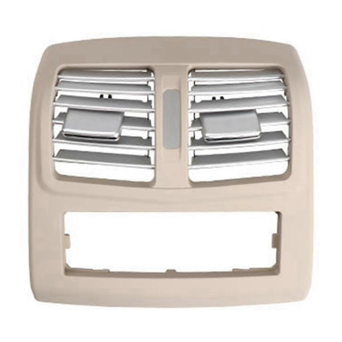Rear Console Air Outlet Panel Grille Cover for E W212 Models 09-2014, Part Number 2128300454, Beige Color