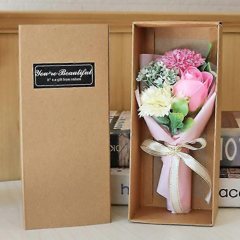 Handmade Artificial Soap Flower Gift Bouquet Decorative