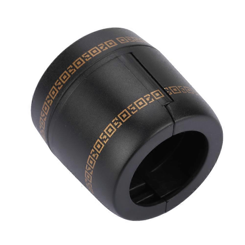 Zinc Alloy Wine Bottle Lock 3-Digit Code, 28mm Black Durable