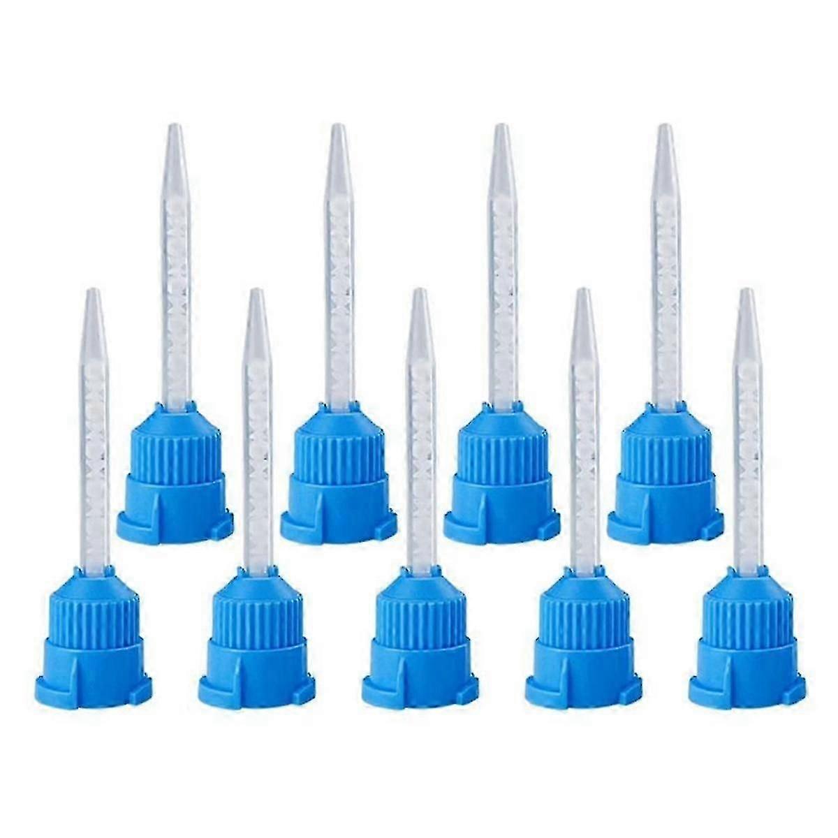 50Pcs Impression Blue Mixing Tips 1:1 NT7012 for Dental Lab Work