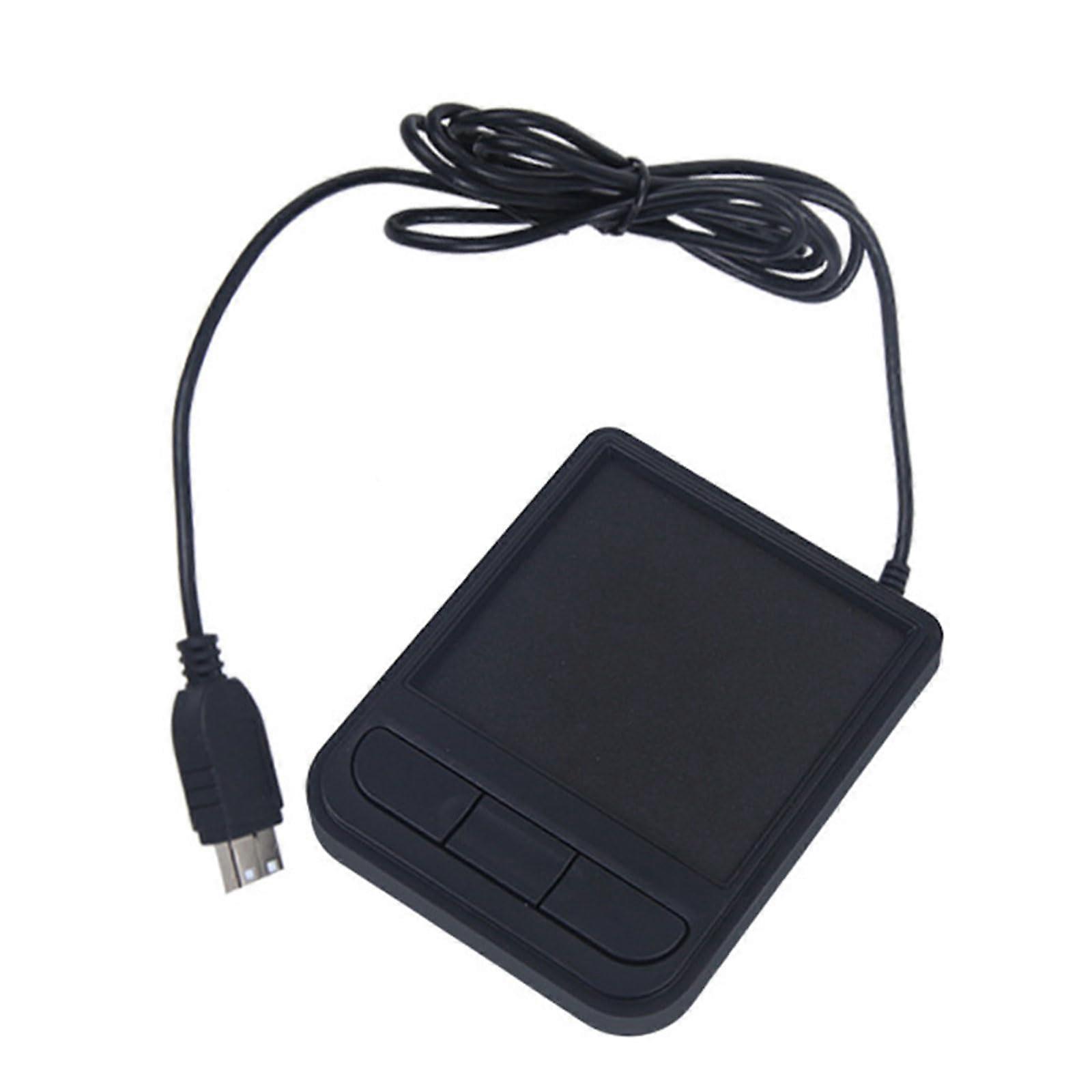 USB Trackball With Ergonomic Design, Wired Industrial Touchpad, Compact Size, For Laptop And Desktop, Windows Compatible