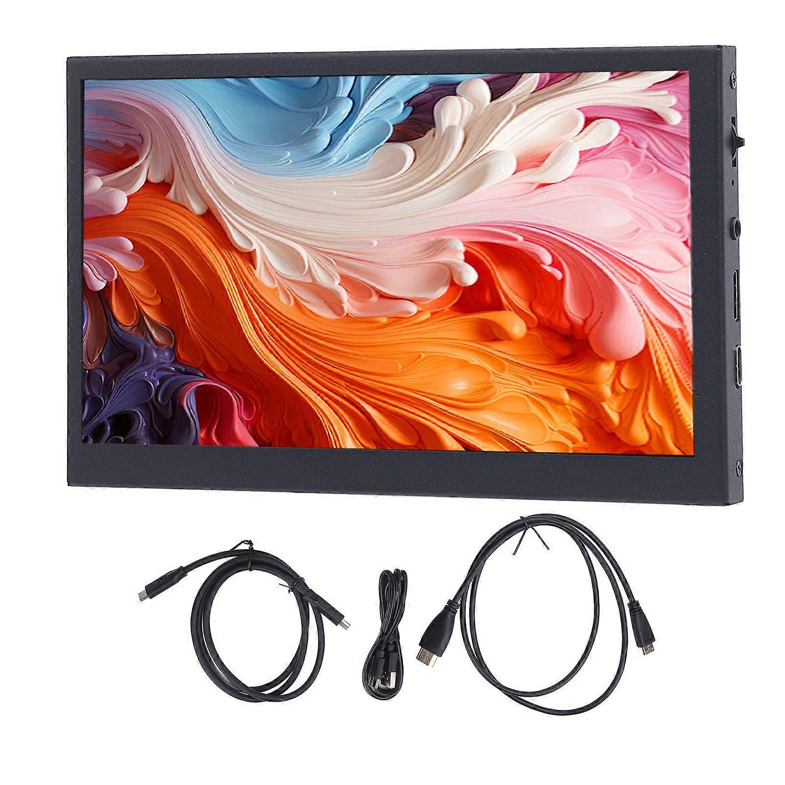 Portable Screen 7 Inch IPS 1024x600 HD 170 Full Viewing Angle VESA PC Secondary Screen for Computer TV