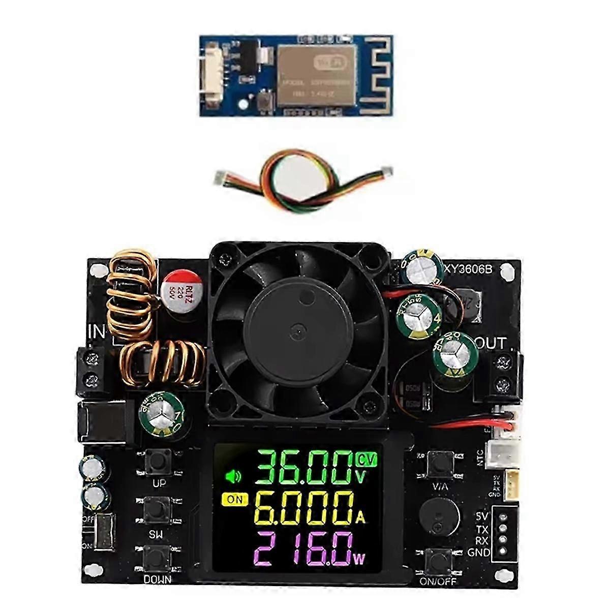 216W 6A CNC DC Buck Boost Converter Farbbildschirm