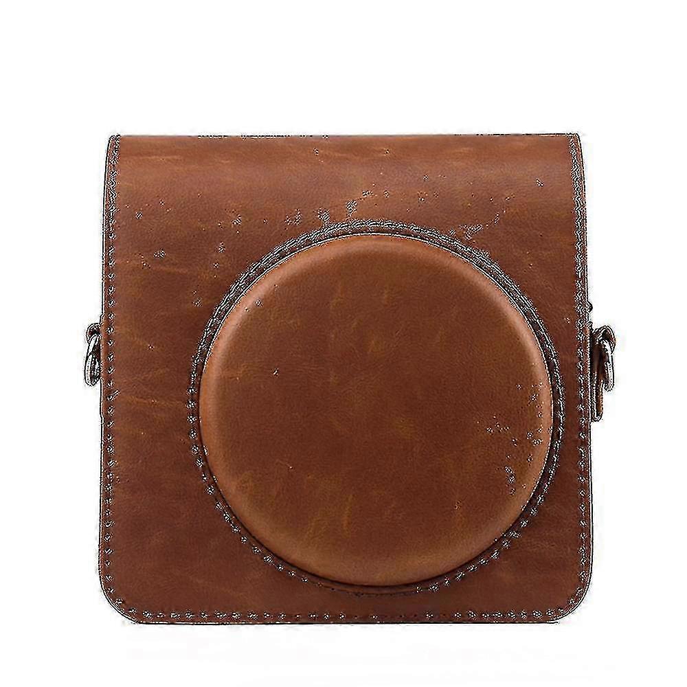 Fintie Case for Instax Square SQ1 Instant Camera - Protective Travel Cover with Strap Brown