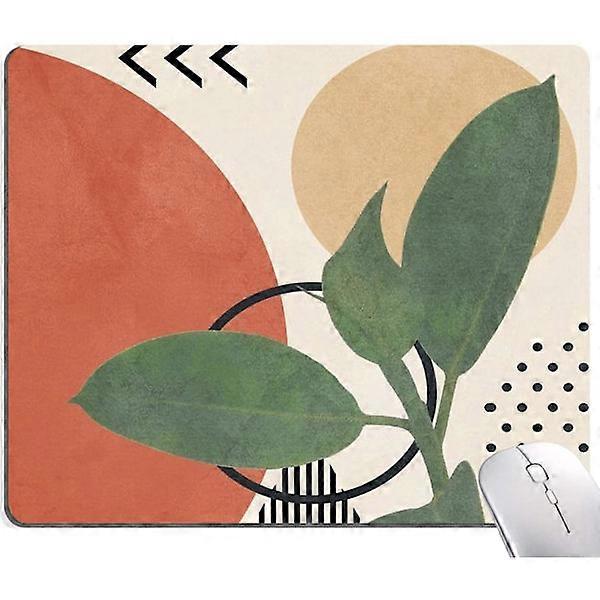 Modern Abstract Mouse Pad Square Waterproof Non-Slip Rubber Base Mousepad for Office Laptop, 9.5”x7.9”x0.1” inch