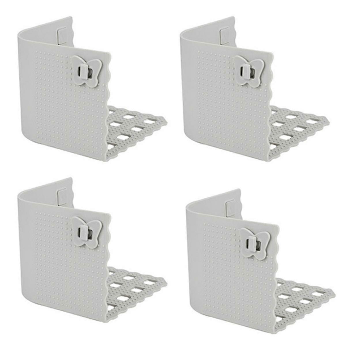 Bed Sheet Holders,Fitted Sheet Straps Holder Sheet Clips,Keep Sheets Firm&Tight in Place Heavy Duty Silicone 4Pack B