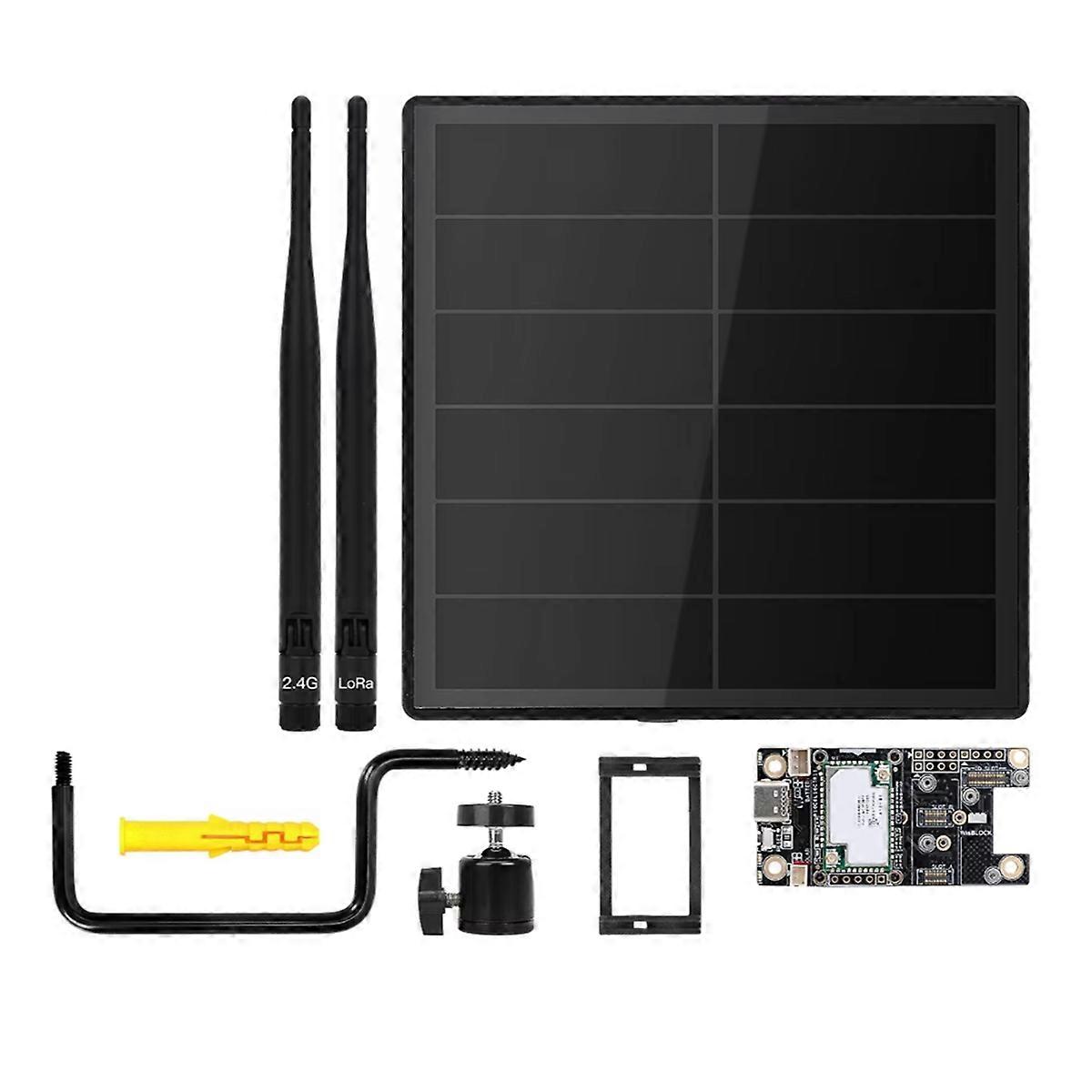D5L Solar Node with 5V Solar Panel RAK19007 & RAK4631 WisBlock Integration LoRa IoT Low-Power Bluet