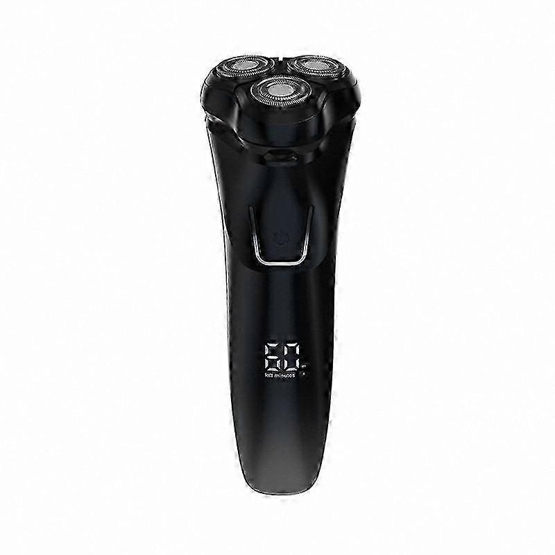 Men's 4D Blade Razor with Integrated Trimmer for Precision Shaving and Maximum Comfort, Grey, Model Ref: 9555