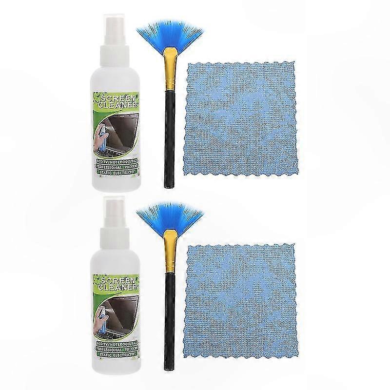 2-Pack Vinyl Record Cleaner Set