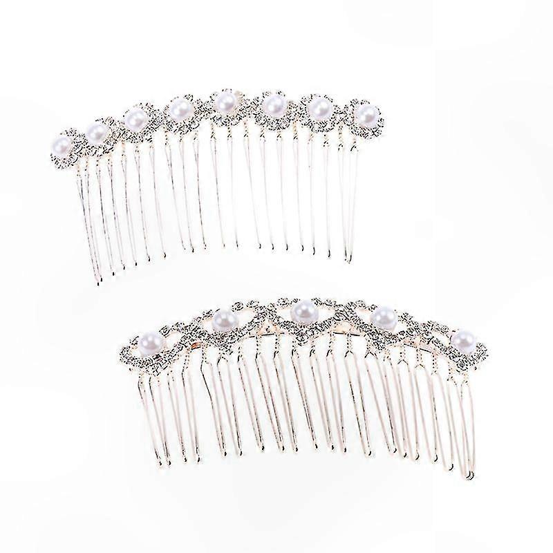 2-Pack pente de cabelo para estilo de casamento