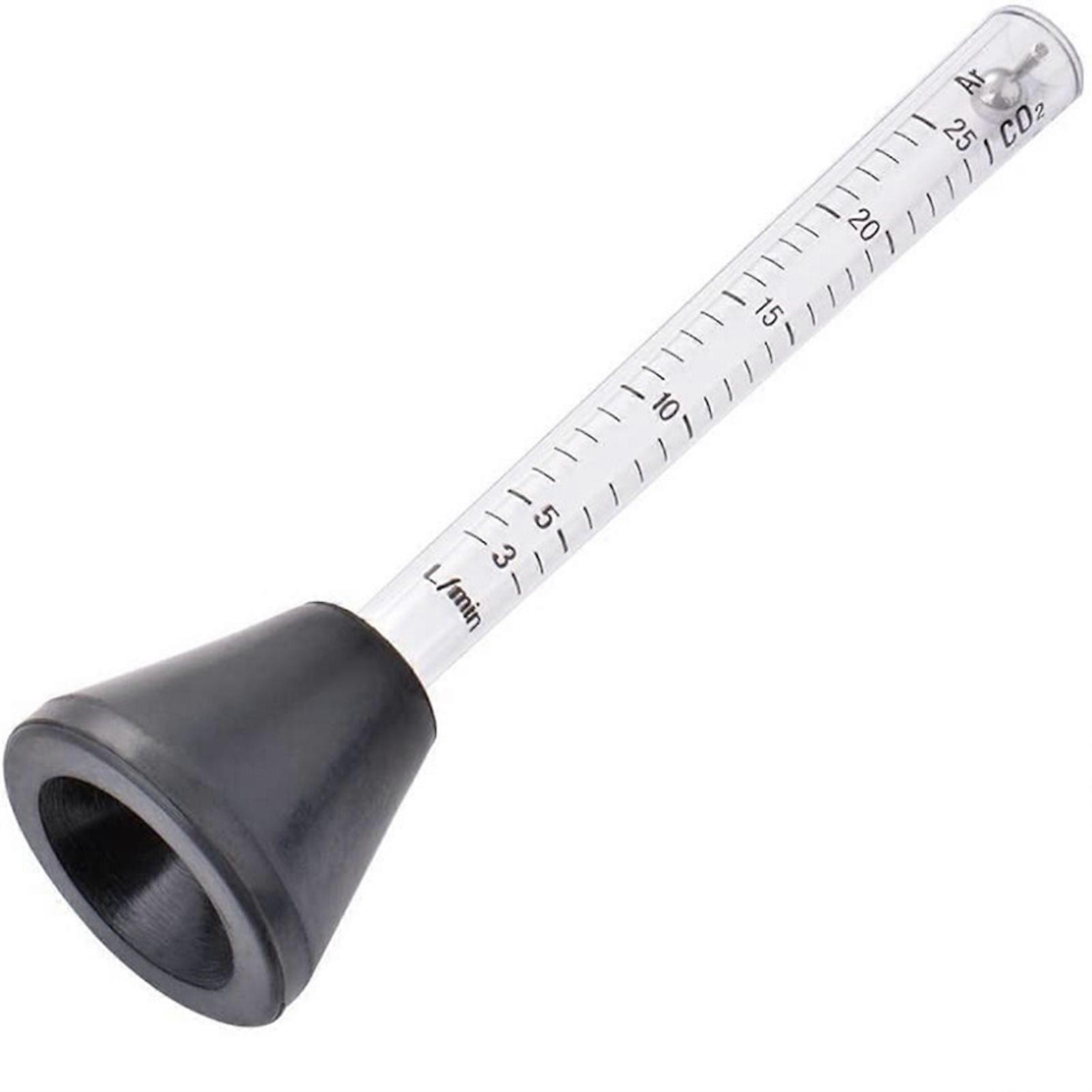 Argon CO2 Welding Flow Meter with Peashooter Measurement Tool 40CFH