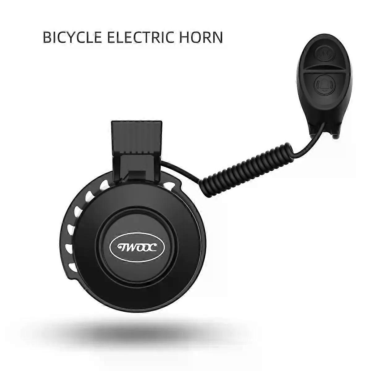 Bicycle Electronic Horn Volume Adjustment 4 Kinds of Classic Cingtones Rechargeable 100dB Not Harsh Road Mountain Bike