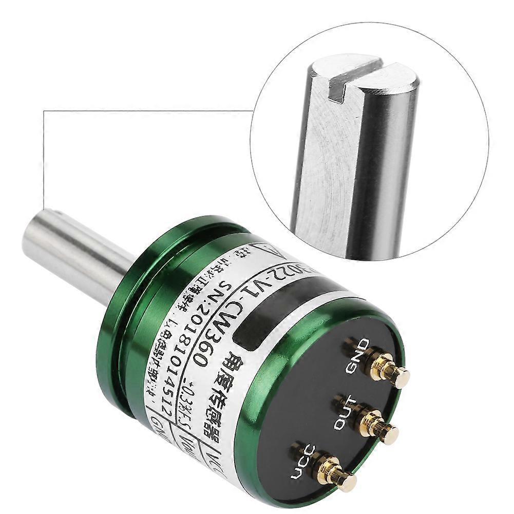 0.088° Resolution 360° Rotatable Hall Angle Sensor 0-5V Output