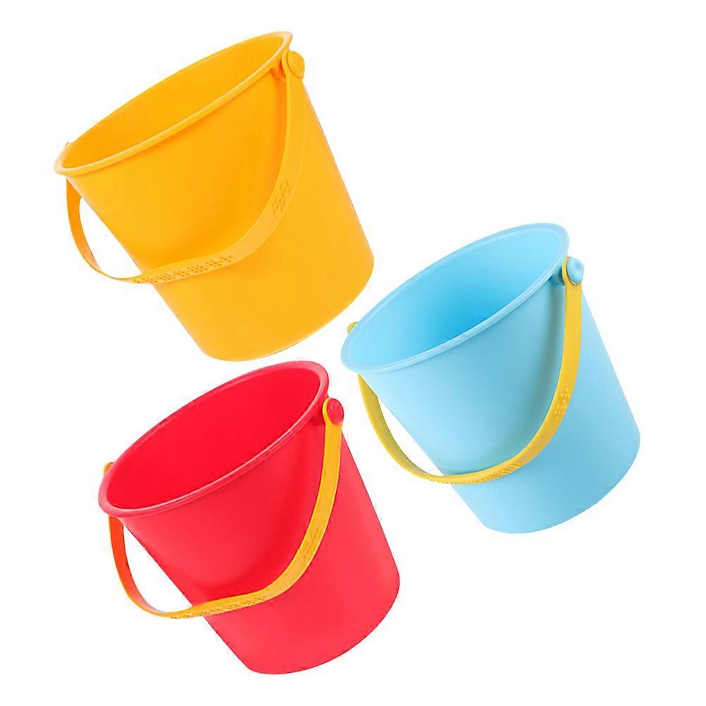 Sand Bucket Toy Children Beach Toys for Storage Use 3Pcs Set