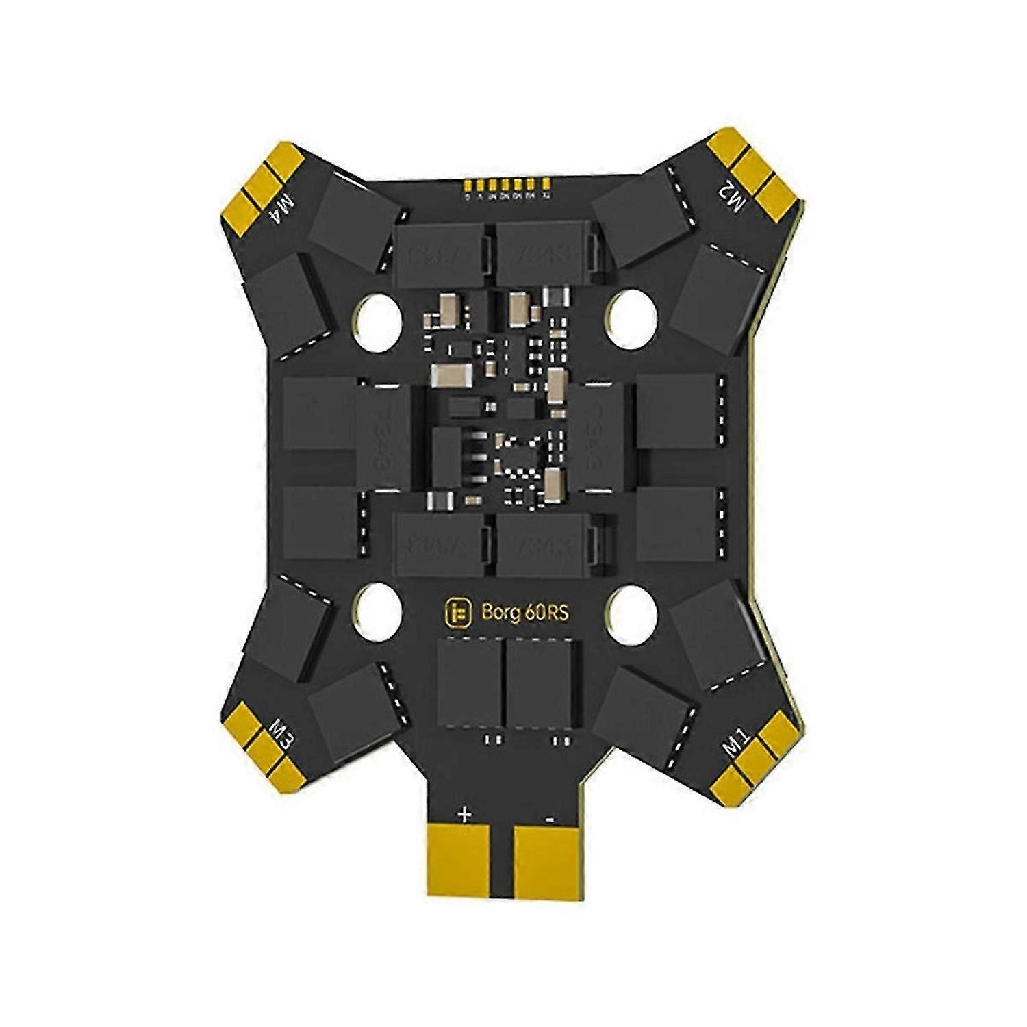Borg 60R ESC, 60A, 4-8S, for FPV racing RC drones, anti-ignition.