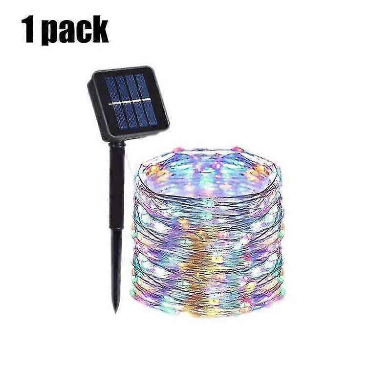 5m Solar LED Light String Outdoor Holiday LED Light Solar Garden Outdoor Fairy Wreath Light String Christmas Decoration