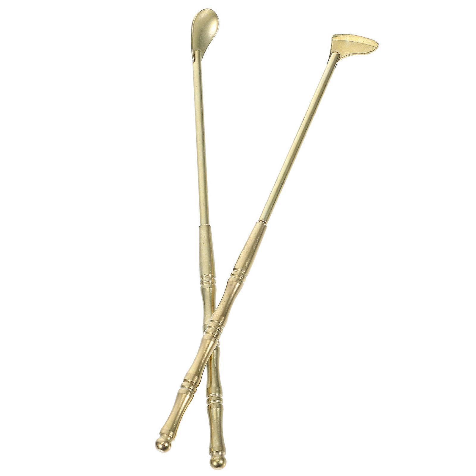 Copper Incense Spoon and Set for Incense Burner 2Pcs Brass Tools
