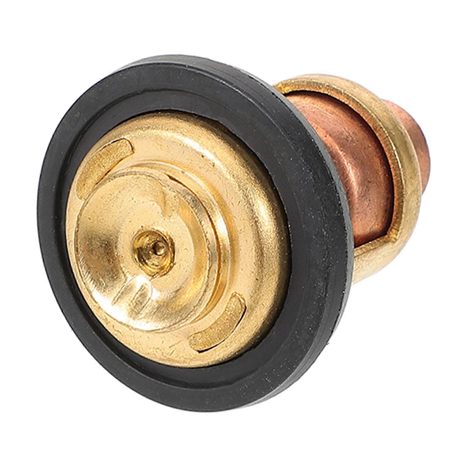 Marine Thermostat Outboard Thermostat Replacement For Boat Models Copper Alloy 3.30X2.70X2.70CM Prevent Overheating 1Pack