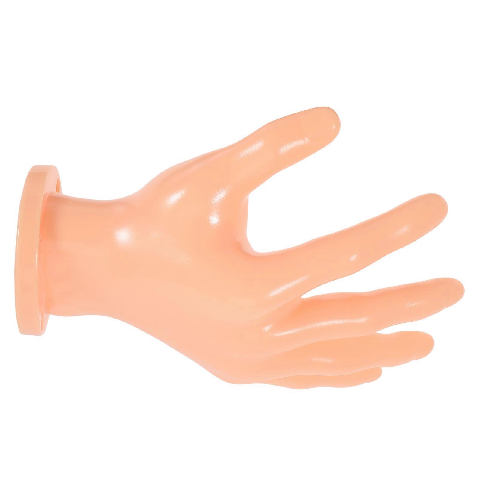 Hand Shaped Balls Holder Soccer Ball Display Stand Chocolate Color 23.00X16.00X8.50CM Wall Mounted For Sports Enthusiasts 1Pack