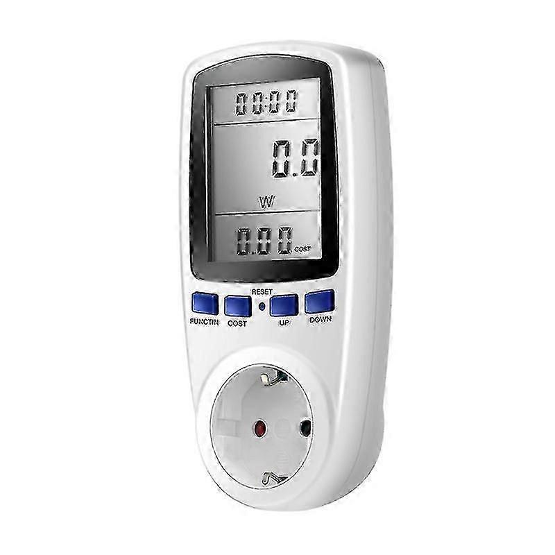 Energy Cost Meter, Digital Energy Cost Meter Electricity Meter With Large Lcd Screen And Electricity