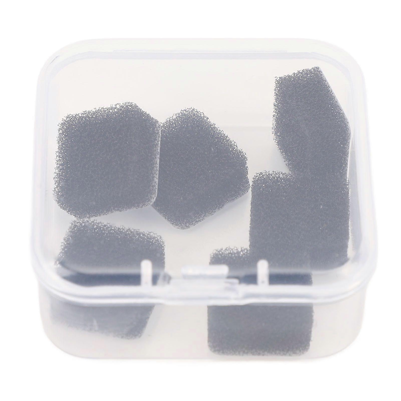 6pcs Mic Wind Muff Compatible for X4 X3 Camera Noise Reduction Sponge Camera Mic Windscreen